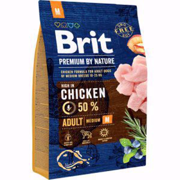 Brit Prem. By Nature Adult M 3 kg.