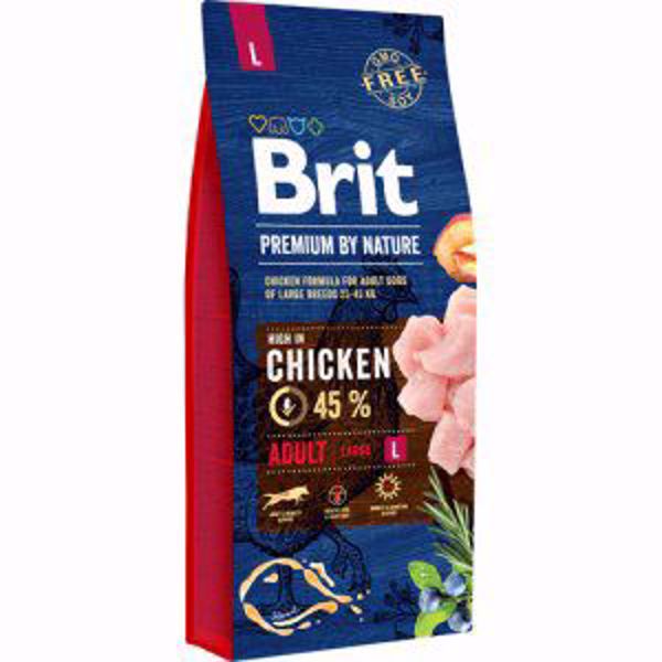 Brit Prem. By Nature Adult L 15 kg.