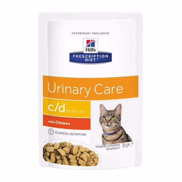 Hills c/d Feline Urinary Tract Kylling 12x85 gr.