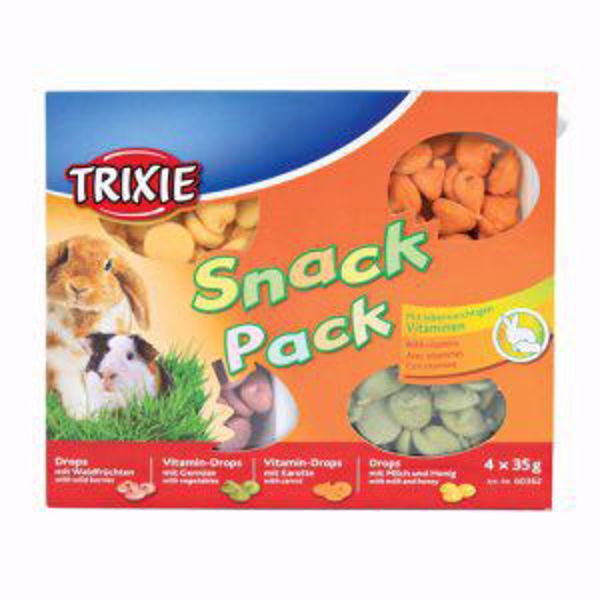 Snack Pack til Gnavere 4x35 gr.