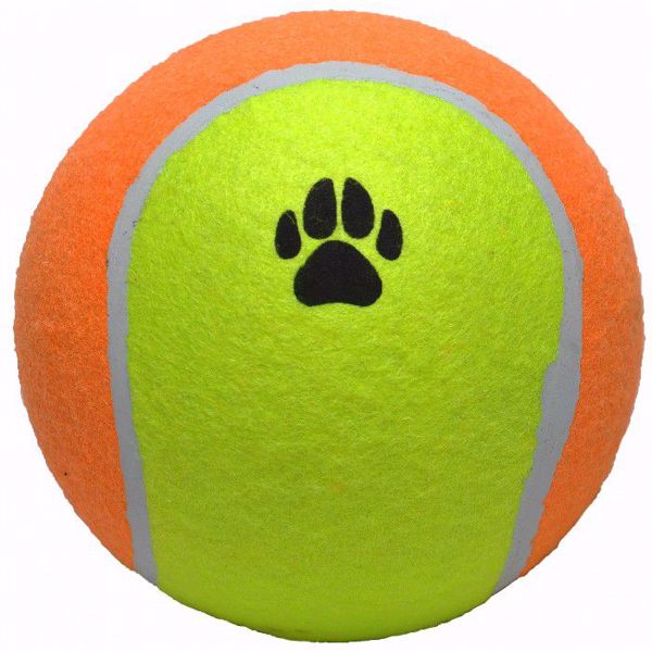 Tennisbold m/poter XL 15 cm.
