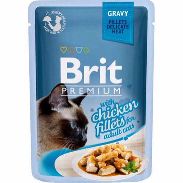 Brit Premium Kylling i Sovs 85 gr.