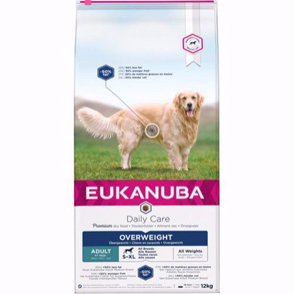 Eukanuba DailyCare Overweight Sterilized 12 kg.