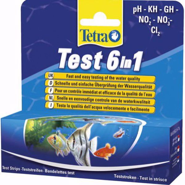 Tetra Test 6in1, 6 stk.