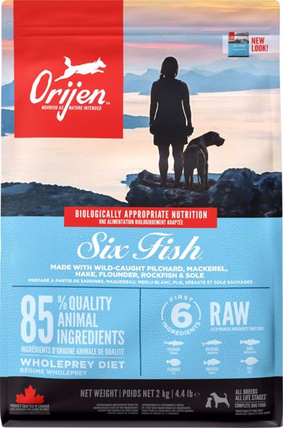 Orijen Six Fish 2 kg.