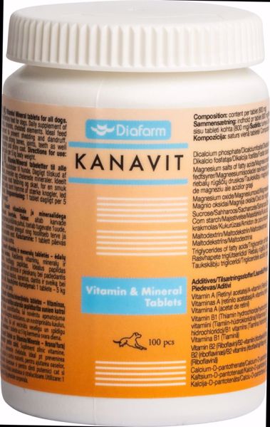 Diafarm Kanavit Vitamin 100 stk.