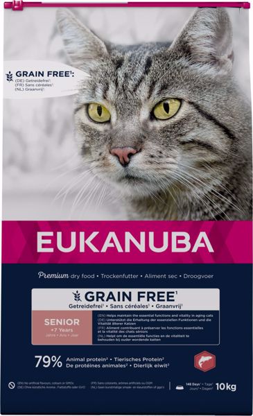 Eukanuba Senior Laks 10 kg.
