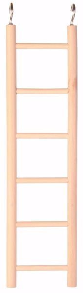 Træstige 6 trin 28 cm
