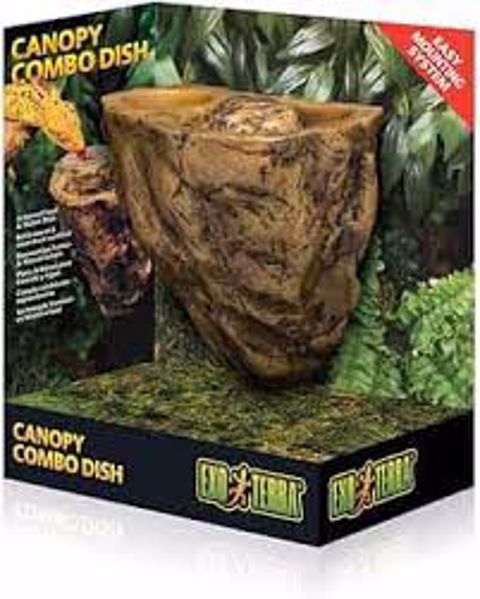 Vand- og foderskål terrarie